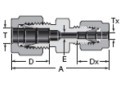 Variable diameter joint connector