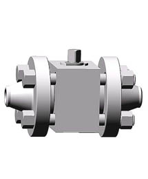 QI wafer ball valve