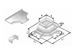 XQJ - vertical cross on LPC - 04 b type aluminum alloy